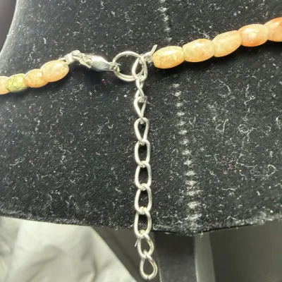 Bohemian-style statement necklace mix of chunky Multicolored Beads