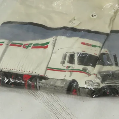 Vintage Consolidated Freightways graphic t-shirt, size XXL, new in original plastic packaging.