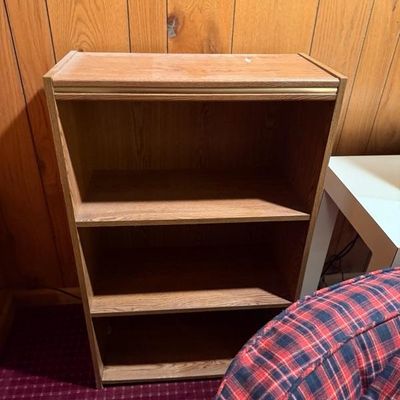 Pair of small book shelves