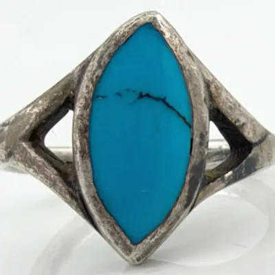 Turquoise Sterling Silver Ring 