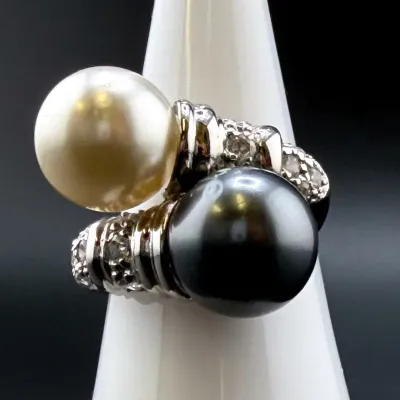 Pearl Sterling Silver Ring 