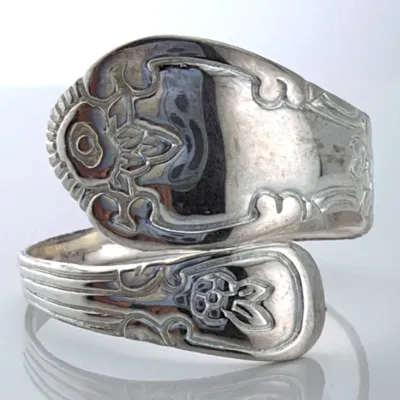 Sterling Silver Spoon Ring