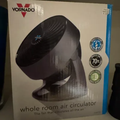 Sale Photo Thumbnail #42: Vornado whole room air circulator fan, new in original box.