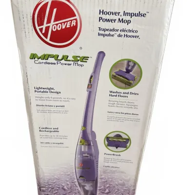 Hoover Impulse Cordless Power Mop in original box, model H2510.