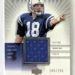 Upper Deck Peyton Manning Indianapolis Colts game-used jersey trading card, hand-numbered 188 of 200.
