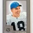Donruss Diamond Kings Peyton Manning Indianapolis Colts trading card in good condition.