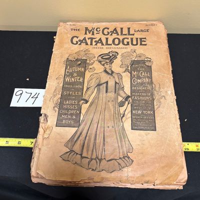 The McCall Catalogue (The Bazar Dressmaker) for Autumn & Winter 1905–1906, published by The McCall Company