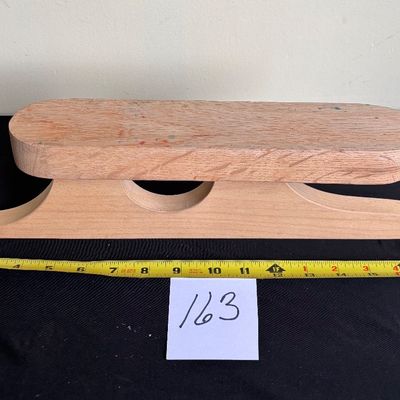 Dritz No. 695 Point Presser and Pounding Block, which is a 2-in-1 wooden Sewing Tool