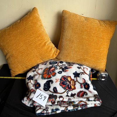 Blanket and Pillows