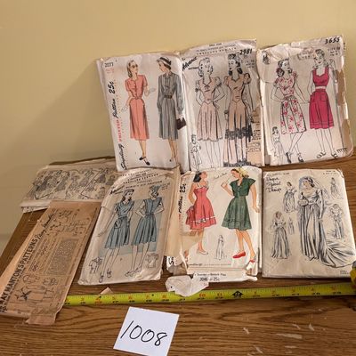Vintage Pattern Lot