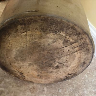 antique 3-gallon salt-glazed stoneware crock