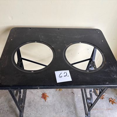 Victorian Cast iron Smoking Stand Table