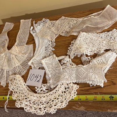 Vintage Crocheted Collars and More