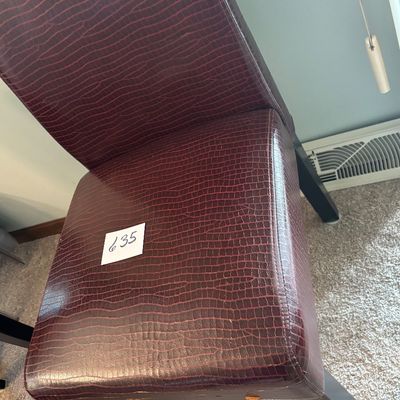 faux-leather Dining Chair