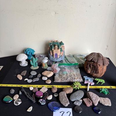 miniature fairy or gnome garden Lot