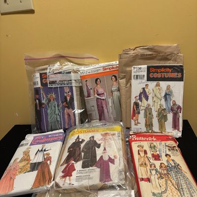 Vintage Costume Pattern Lot