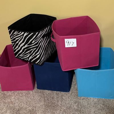 Fabric Storage Cube - 1 Pc Foldable Storage Bin Organizer Lot