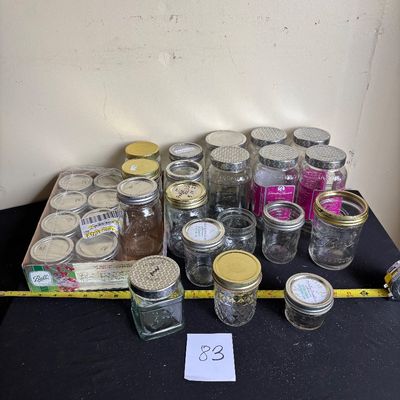 Canning Jar Lot
