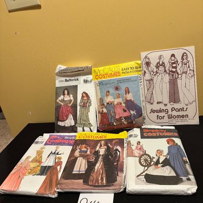 Vintage Costume Pattern Lot