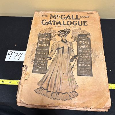 The McCall Catalogue (The Bazar Dressmaker) for Autumn & Winter 1905–1906, published by The McCall Company