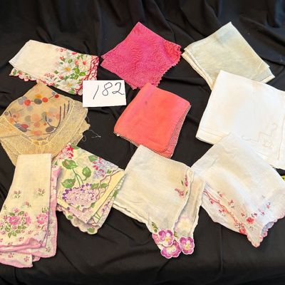 Vintage Hankie Lot