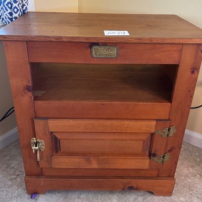 Vintage White Clad Cabinet