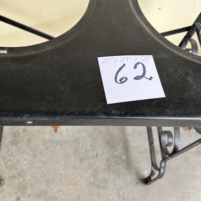 Victorian Cast iron Smoking Stand Table
