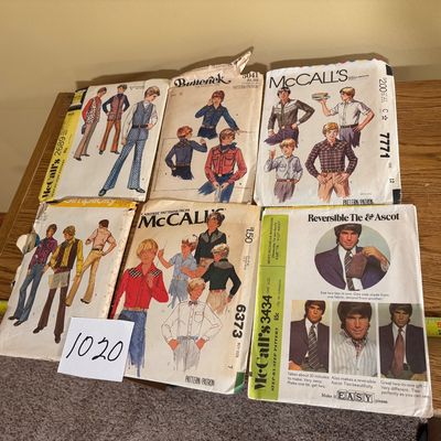 Vintage Pattern Lot
