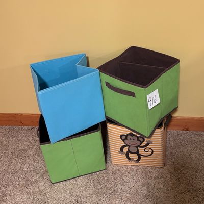 Fabric Storage Cube - 1 Pc Foldable Storage Bin Organizer Lot