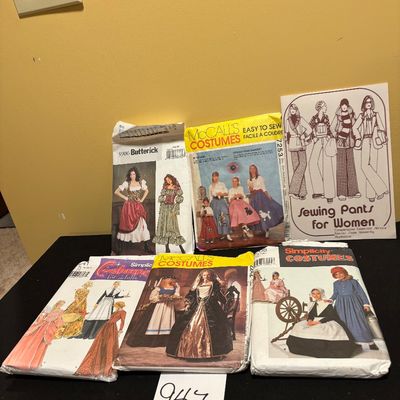 Vintage Costume Pattern Lot