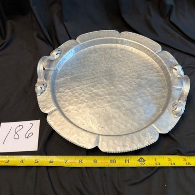 SILVERLOOK Hand Wrought CONTINENTAL Tray