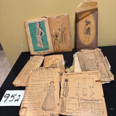 Antique Pattern Lot