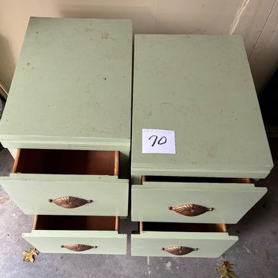 Vintage Nightstand Set