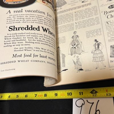 Vintage Good Housekeeping Magazine Cover August 1926 Illus Jessie Wilcox Smith