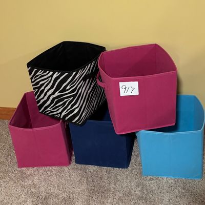 Fabric Storage Cube - 1 Pc Foldable Storage Bin Organizer Lot