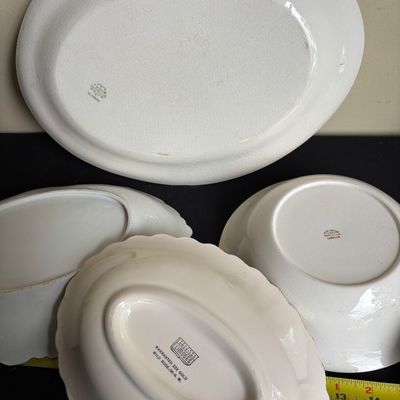 Vintage Plate and Bowl Lot
