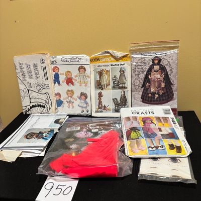 Doll Pattern Lot