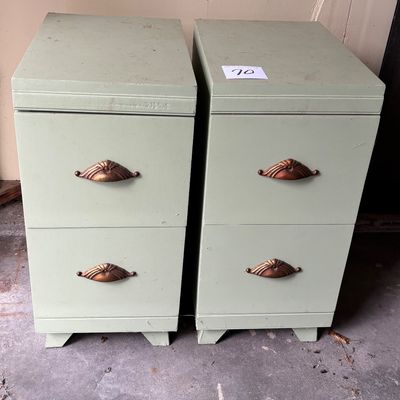 Vintage Nightstand Set