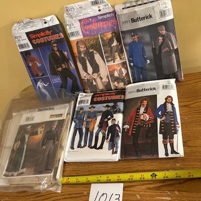 Costume Pattern Lot