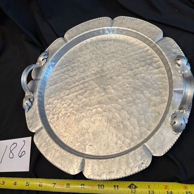SILVERLOOK Hand Wrought CONTINENTAL Tray