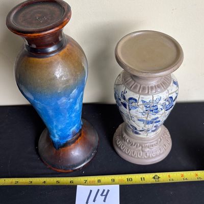 Candle Pedestal Lot