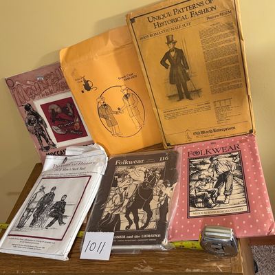 Vintage Costume Pattern Lot