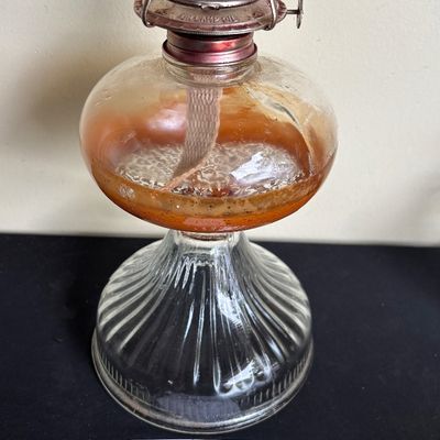 Antique Oil Lamp Kerosene
