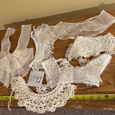 Vintage Crocheted Collars and More