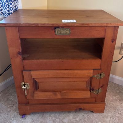 Vintage White Clad Cabinet