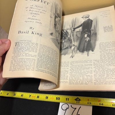 Vintage Good Housekeeping Magazine Cover August 1926 Illus Jessie Wilcox Smith