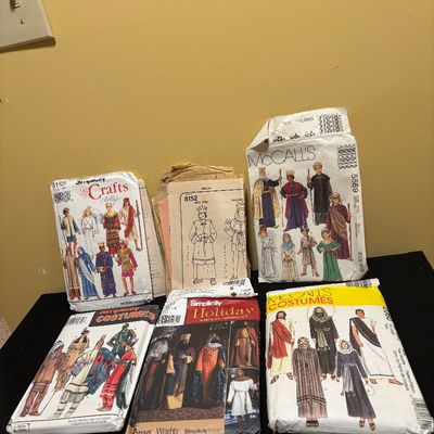 Vintage Costume Pattern Lot