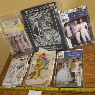 Vintage Costume Pattern Lot