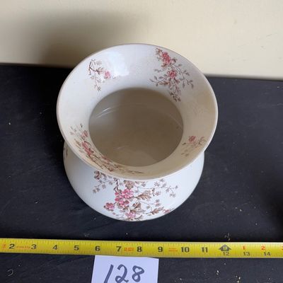 antique ceramic or ironstone spittoon