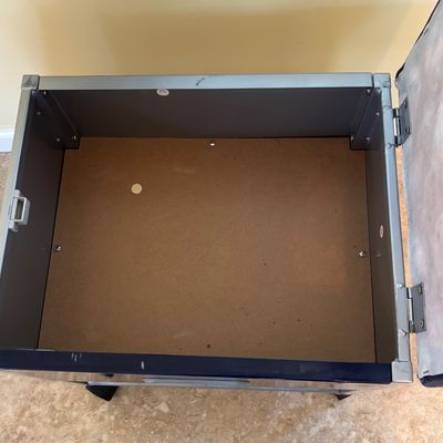 Stool on Wheels with Storage